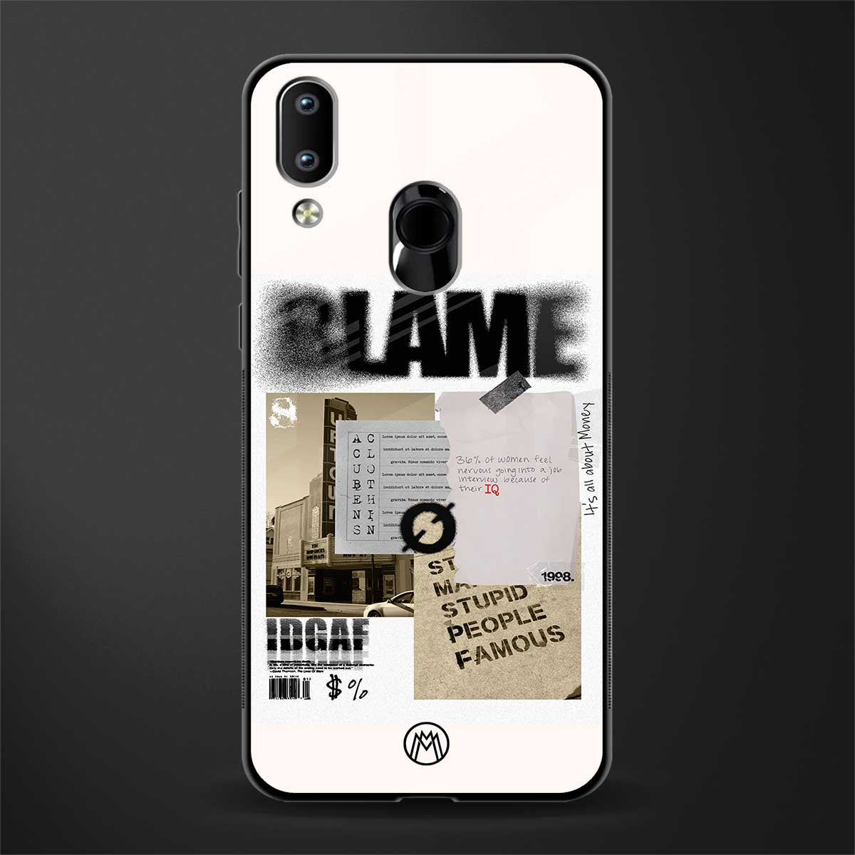 blame glass case for vivo y95 image