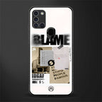 blame glass case for samsung galaxy a21s image