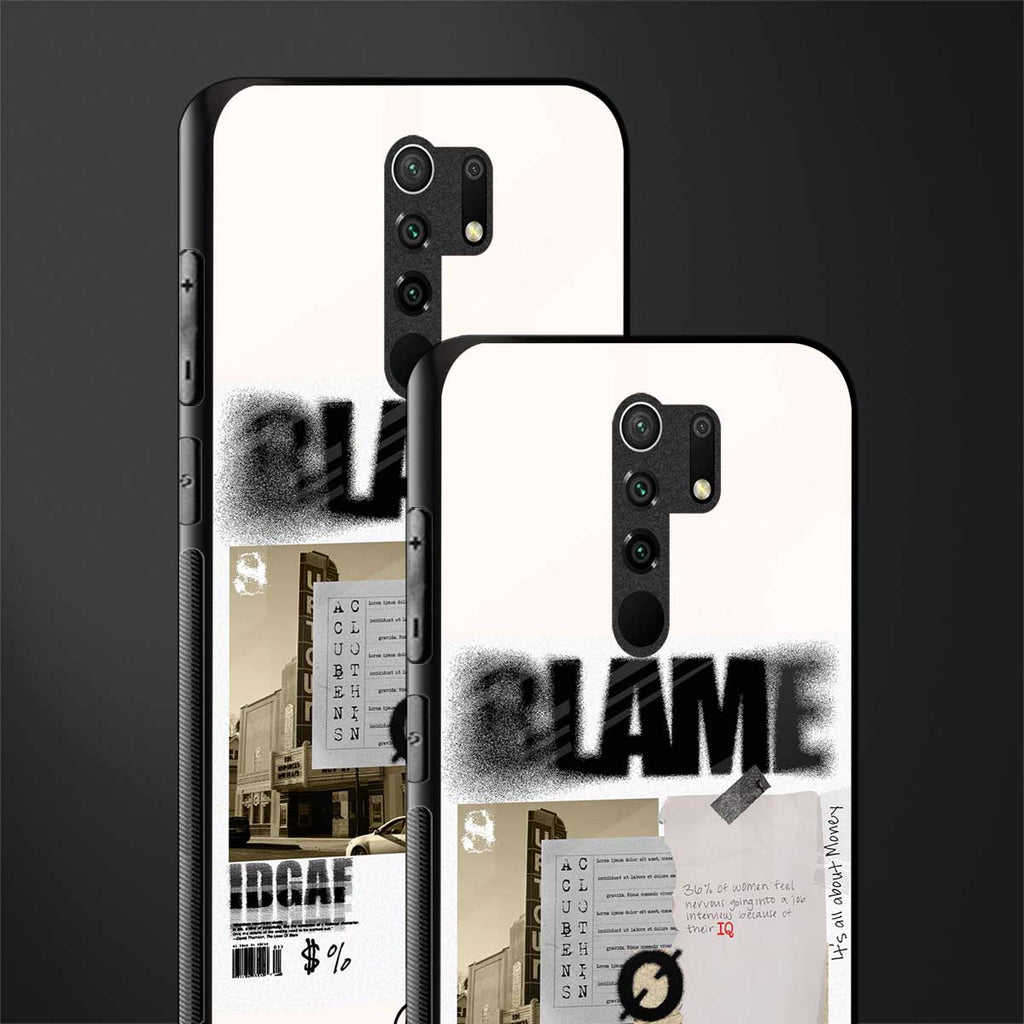 blame glass case for poco m2 image-2
