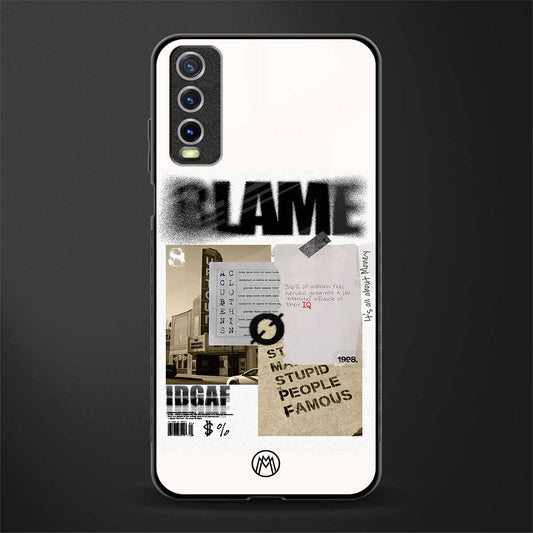 blame glass case for vivo y20svivo y20avivo y20g image