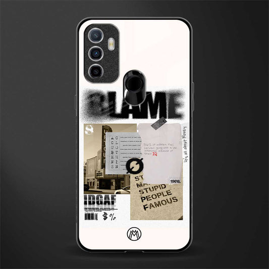 blame glass case for oppo a53 image