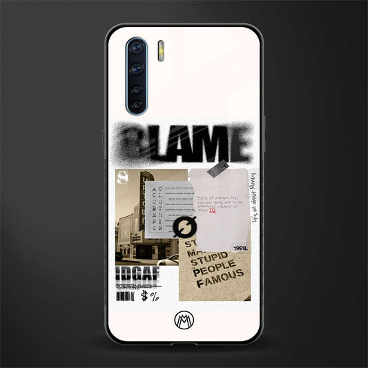 blame glass case for oppo f15 image