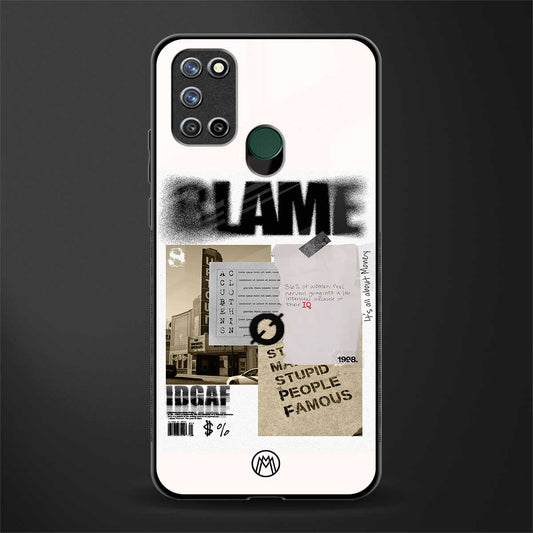 blame glass case for realme 7i image