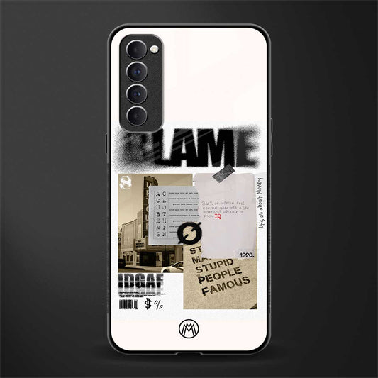 blame glass case for oppo reno 4 pro image