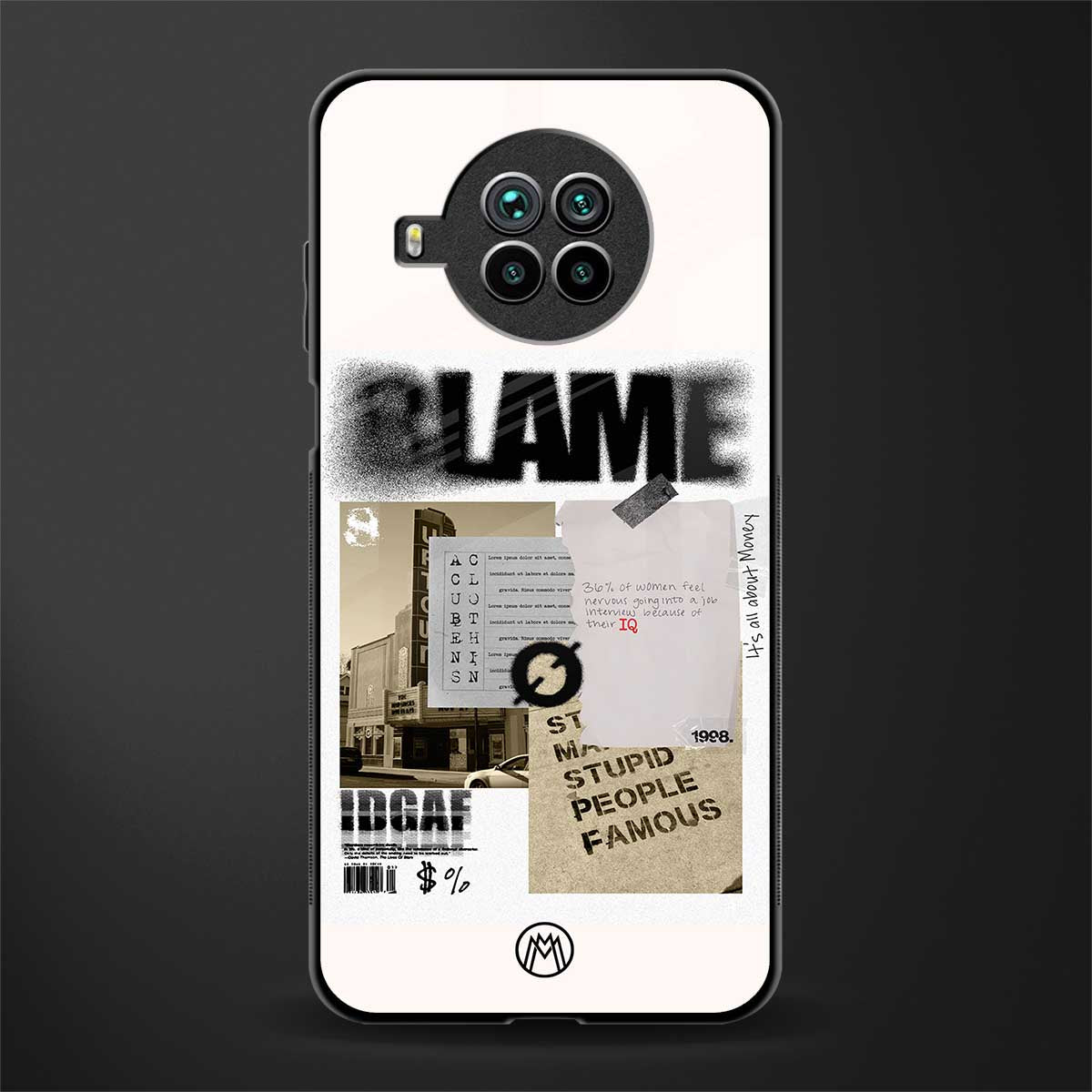 blame glass case for mi 10i image