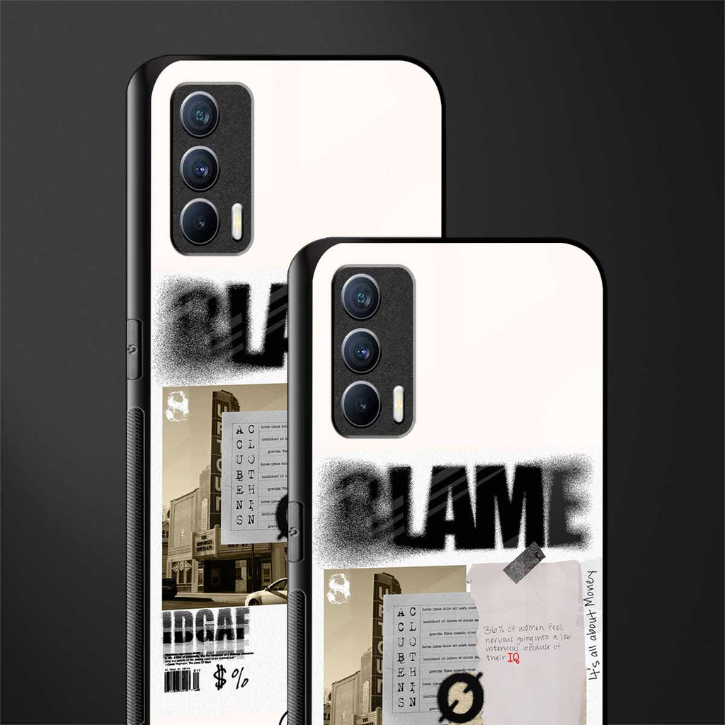 blame glass case for realme x7 image-2