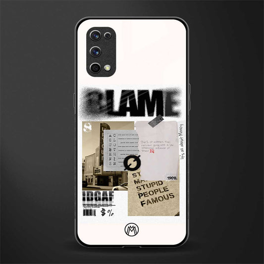 blame glass case for realme x7 pro image