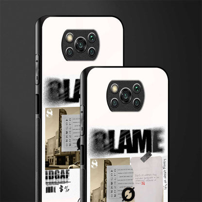 blame glass case for poco x3 image-2