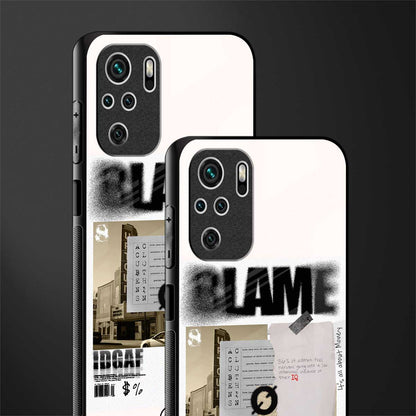 blame glass case for redmi note 10s image-2