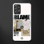 blame glass case for samsung galaxy a72 image