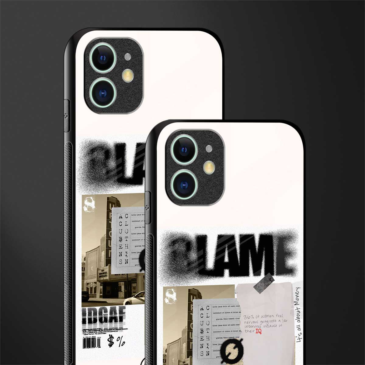 blame glass case for iphone 12 mini image-2