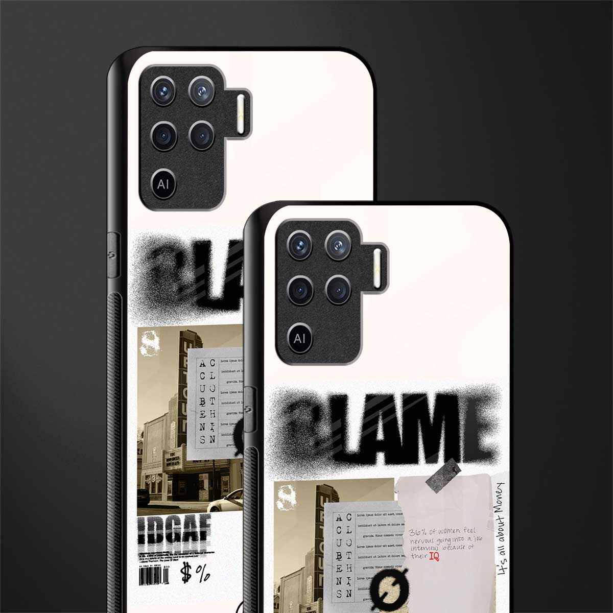 blame glass case for oppo f19 pro image-2