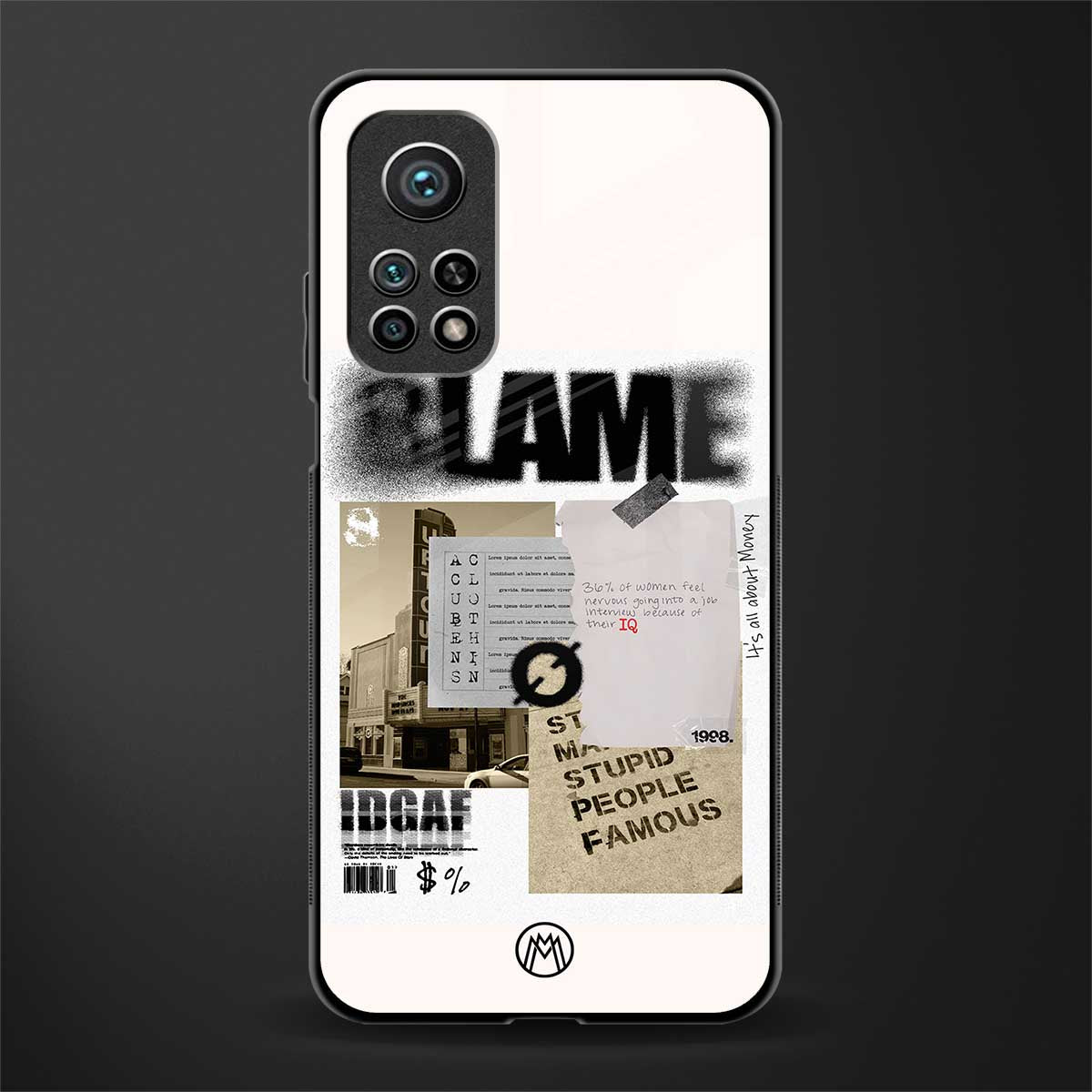 blame glass case for mi 10t 5g image