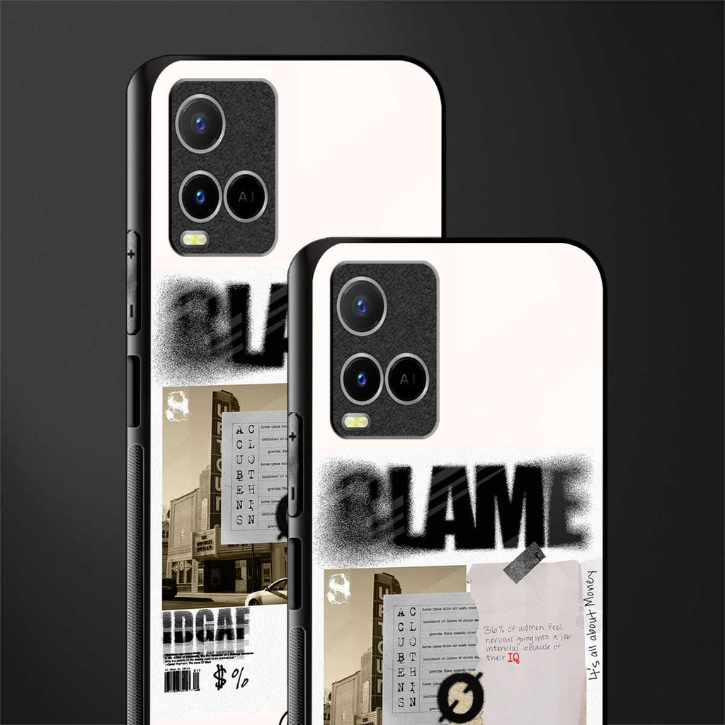 blame glass case for vivo y21s image-2
