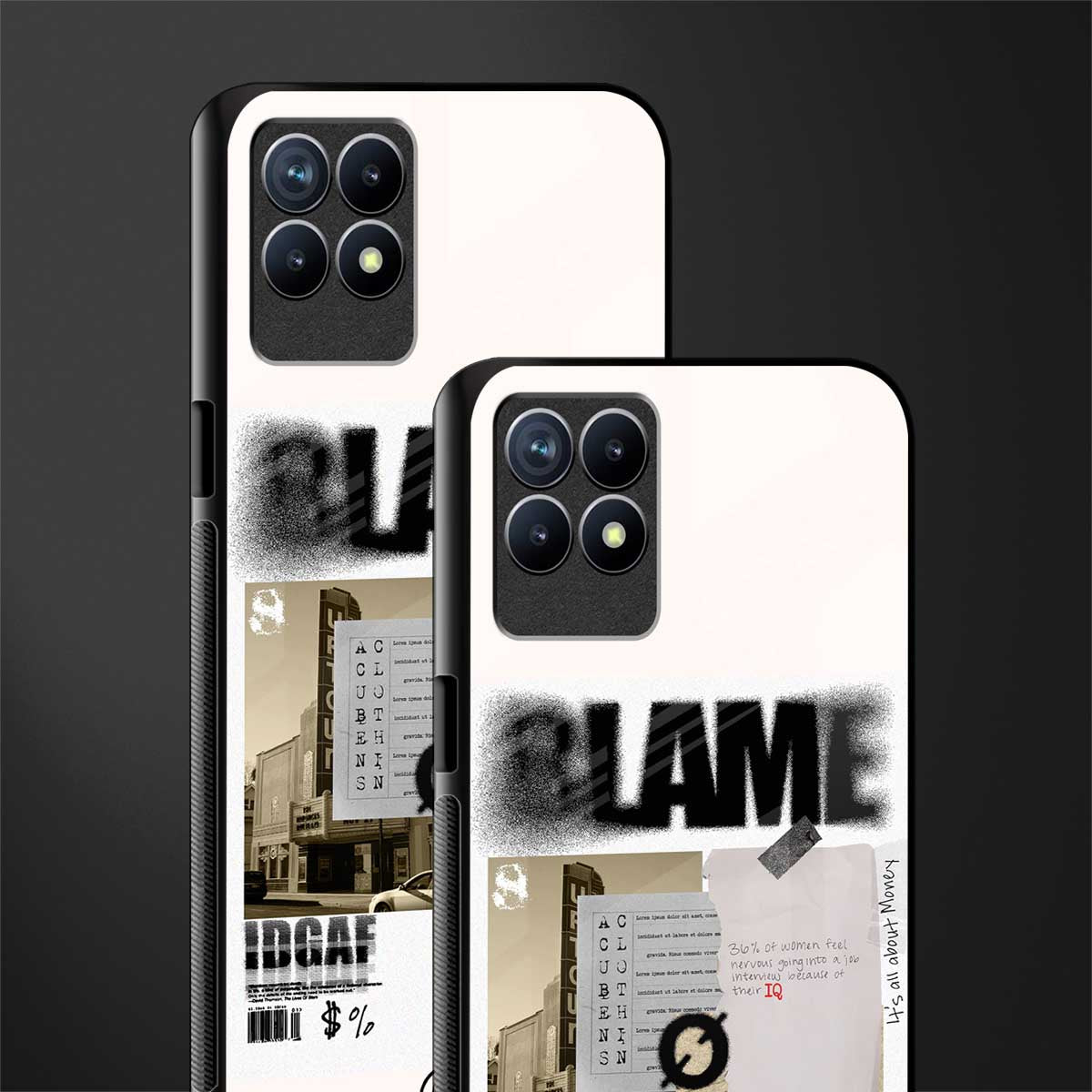 blame glass case for realme 8i image-2