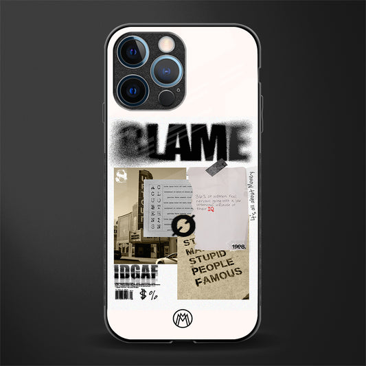 blame glass case for iphone 12 pro image