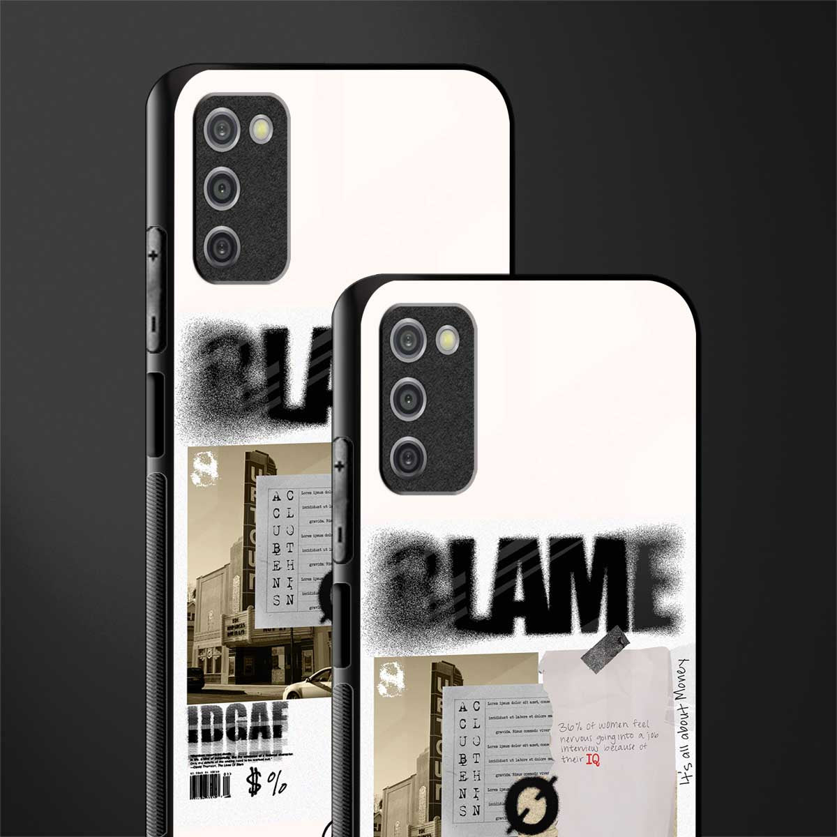 blame glass case for samsung galaxy a03s image-2