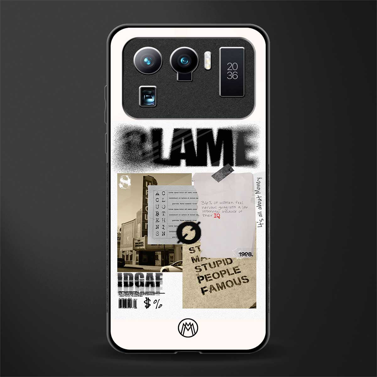 blame glass case for mi 11 ultra 5g image