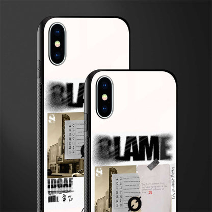 blame glass case for iphone x image-2