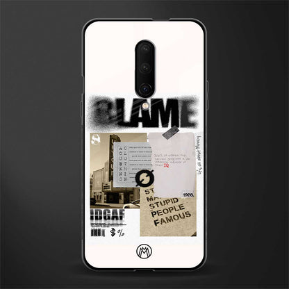 blame glass case for oneplus 7 pro image