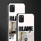 blame glass case for samsung a81 image-2