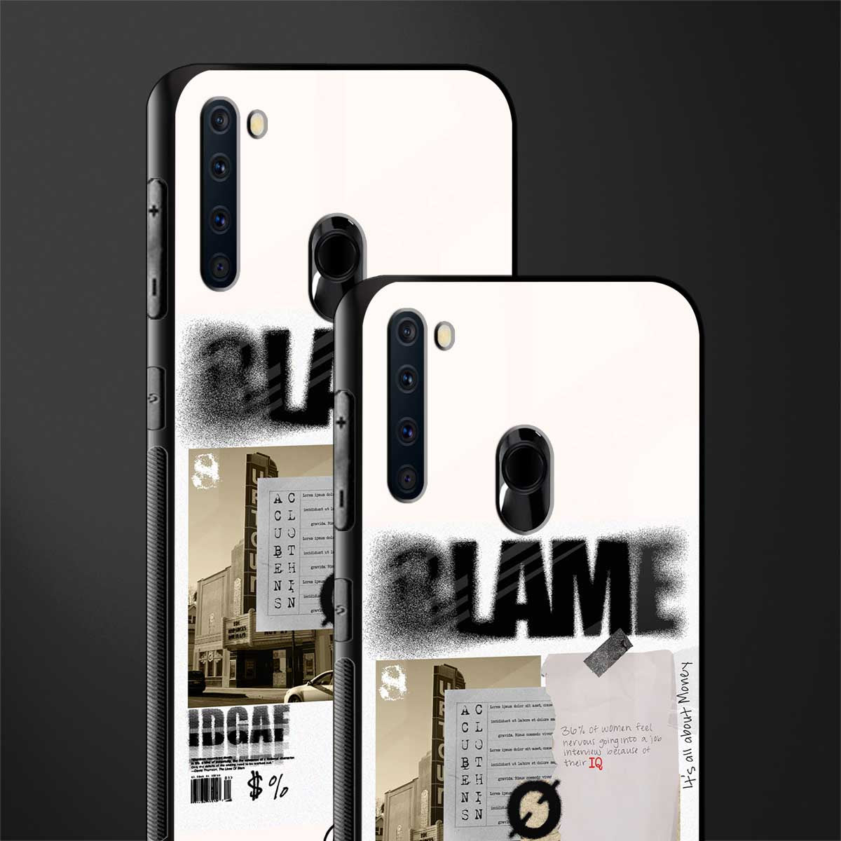 blame glass case for samsung a21 image-2