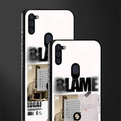 blame glass case for samsung galaxy m11 image-2