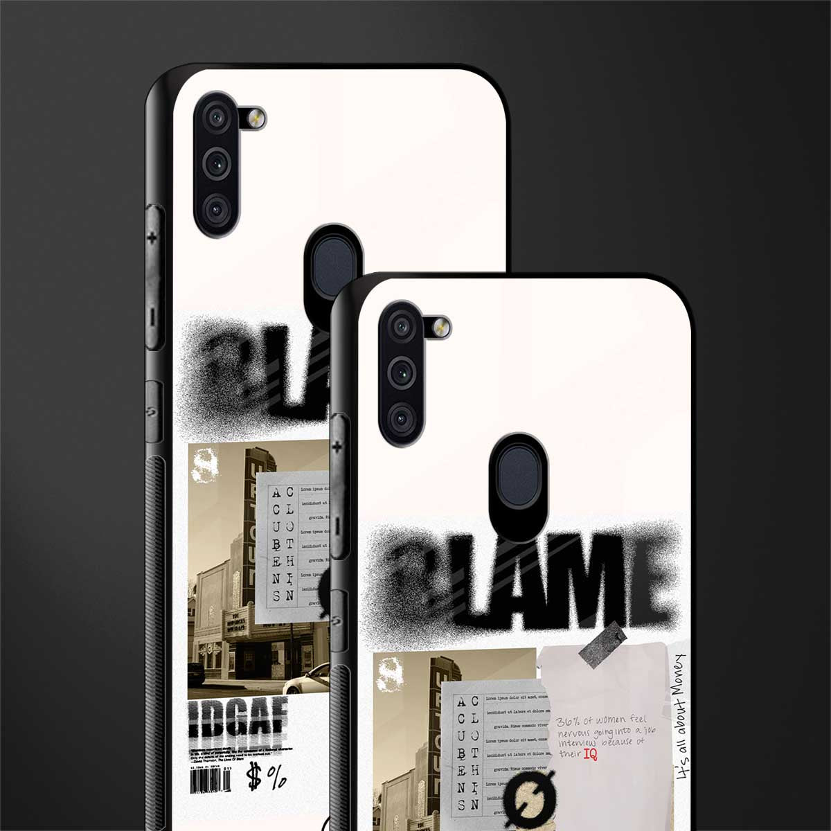 blame glass case for samsung a11 image-2