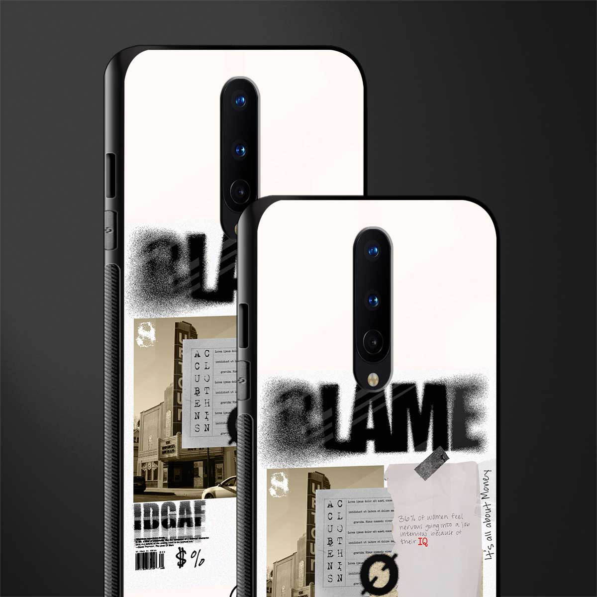 blame glass case for oneplus 8 image-2