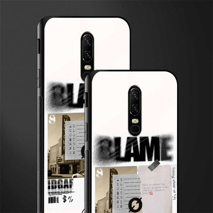 blame glass case for oneplus 6 image-2