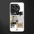 blame back phone cover | glass case for oneplus 11