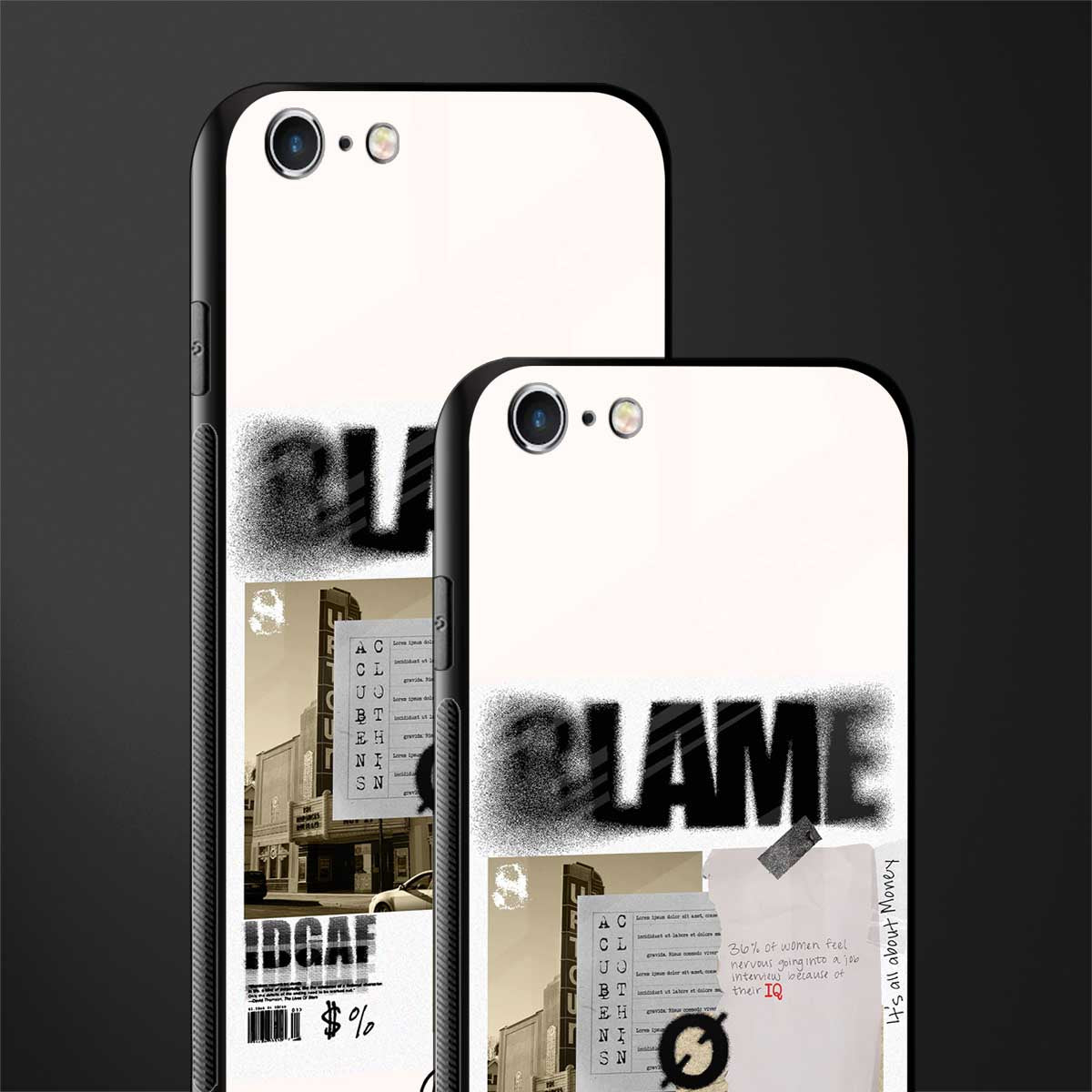 blame glass case for iphone 6s plus image-2