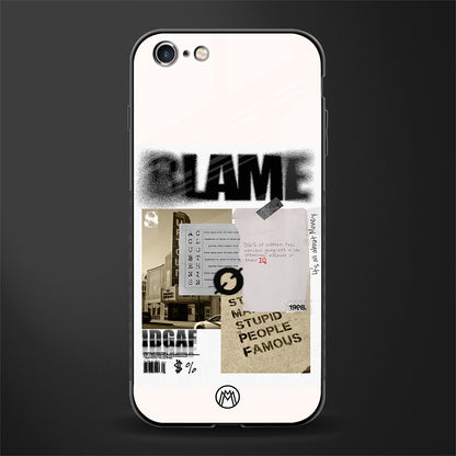 blame glass case for iphone 6 image