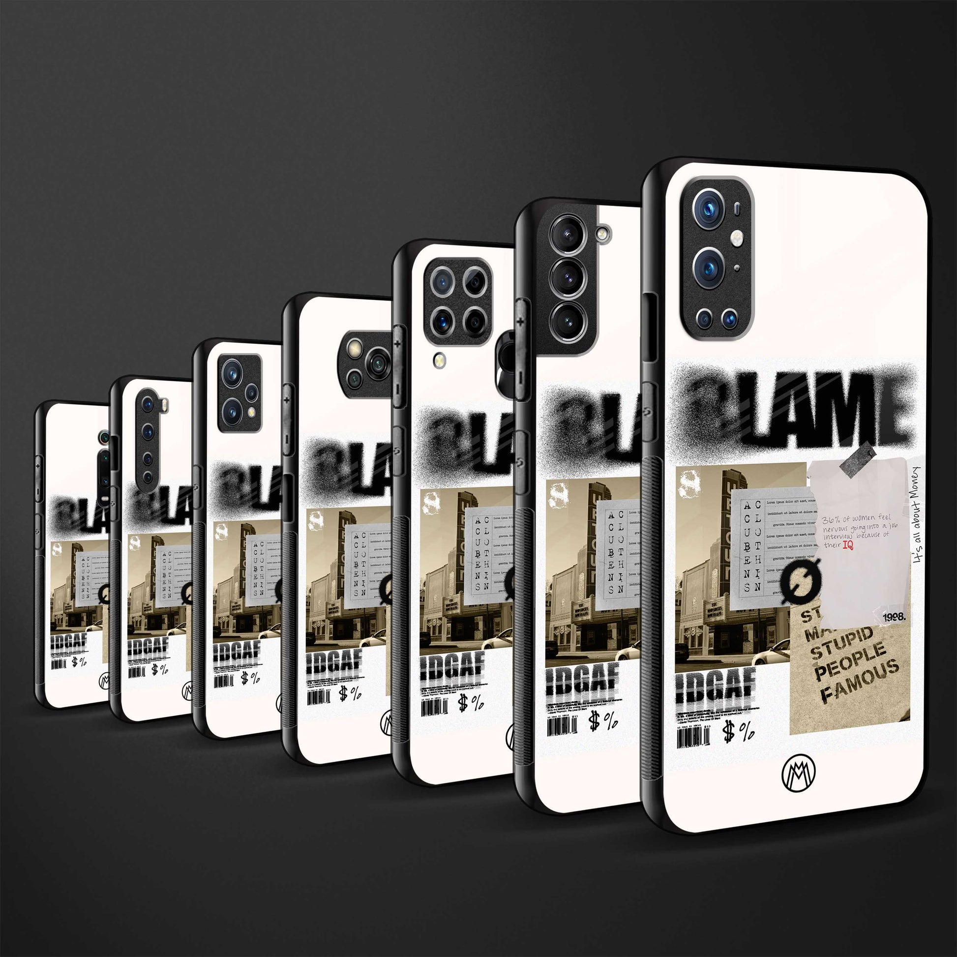 blame glass case for redmi note 8 image-3