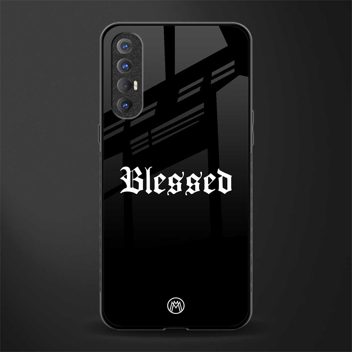 blessed glass case for oppo reno 3 pro image