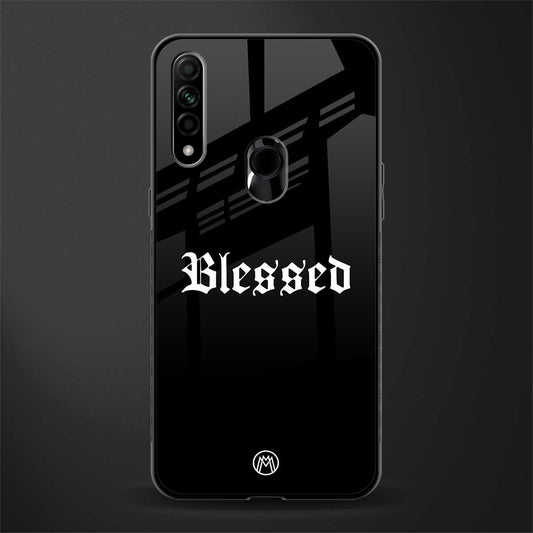 blessed glass case for oppo a31 image