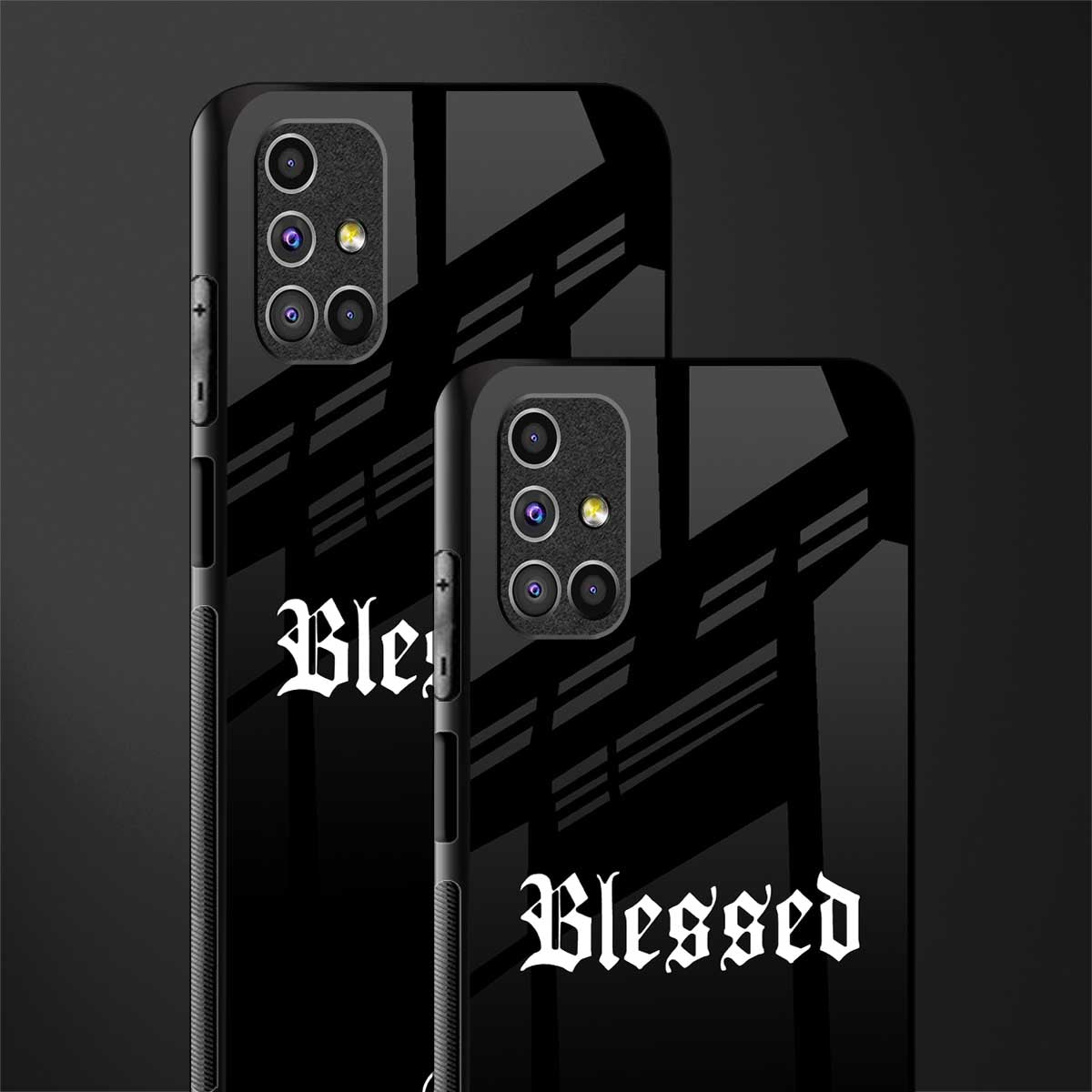 blessed glass case for samsung galaxy m31s image-2