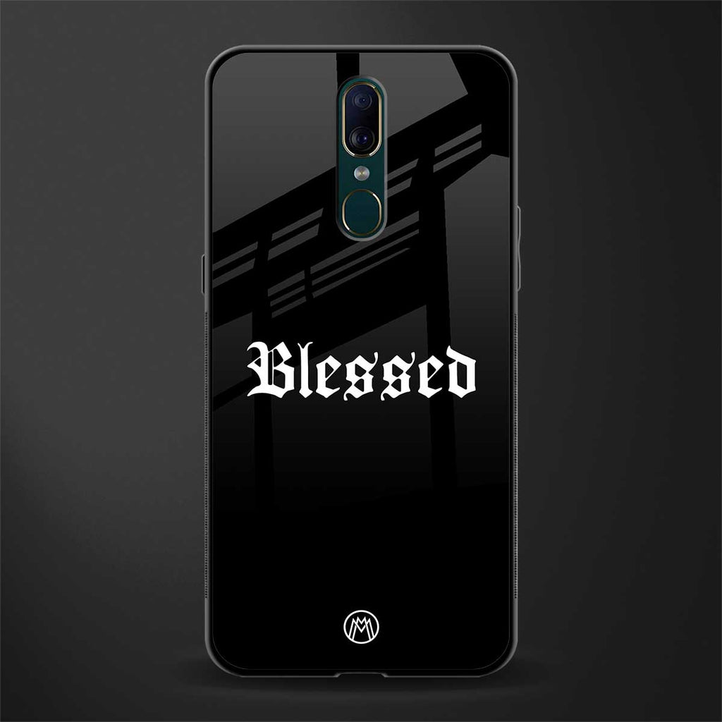 blessed glass case for oppo a9 image