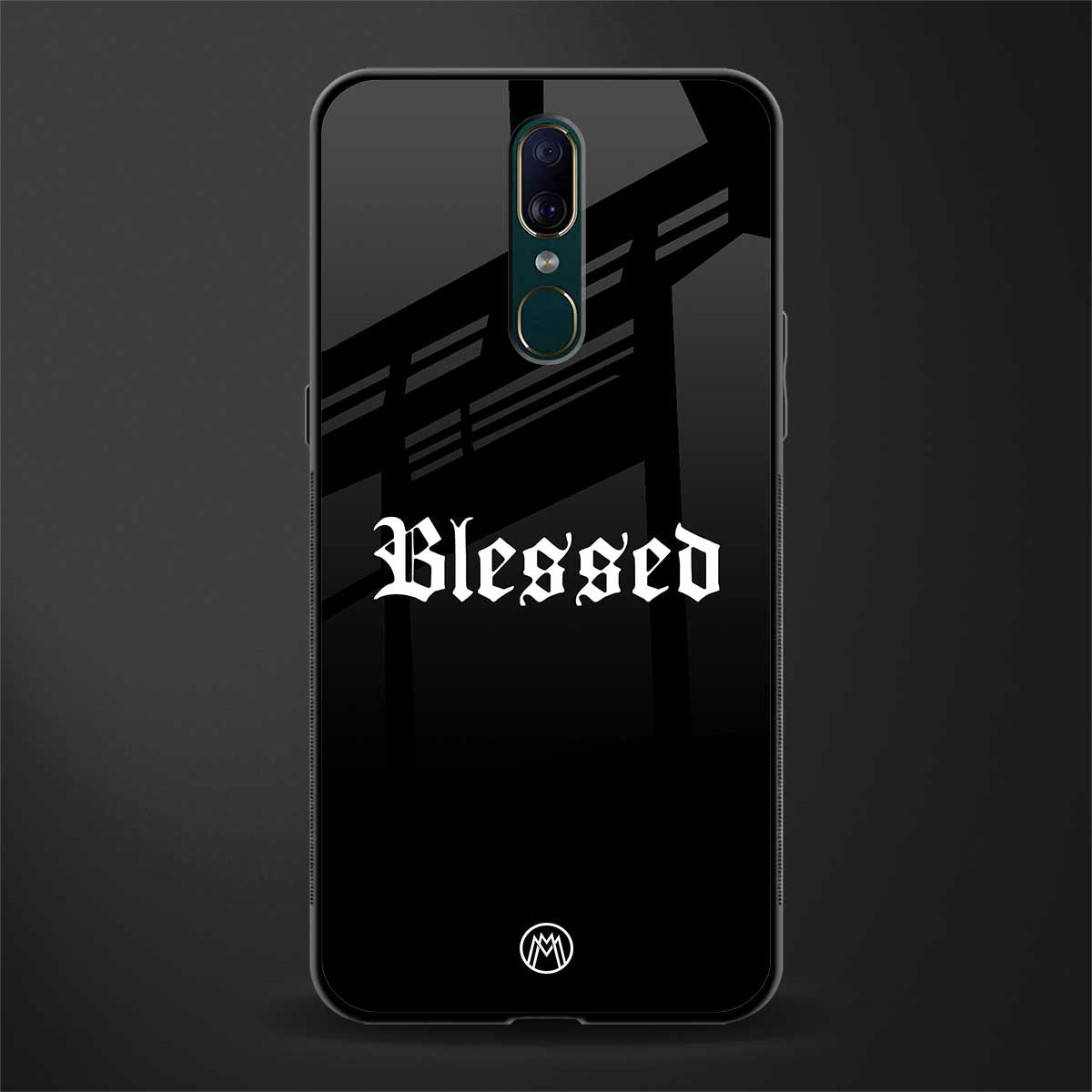 blessed glass case for oppo a9 image