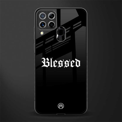 blessed glass case for realme c15 image