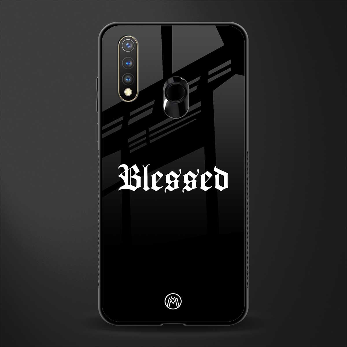 blessed glass case for vivo u20 image