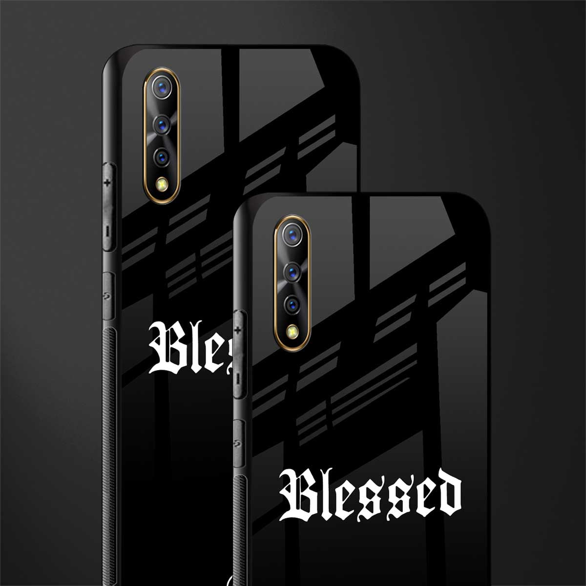 blessed glass case for vivo z1x image-2