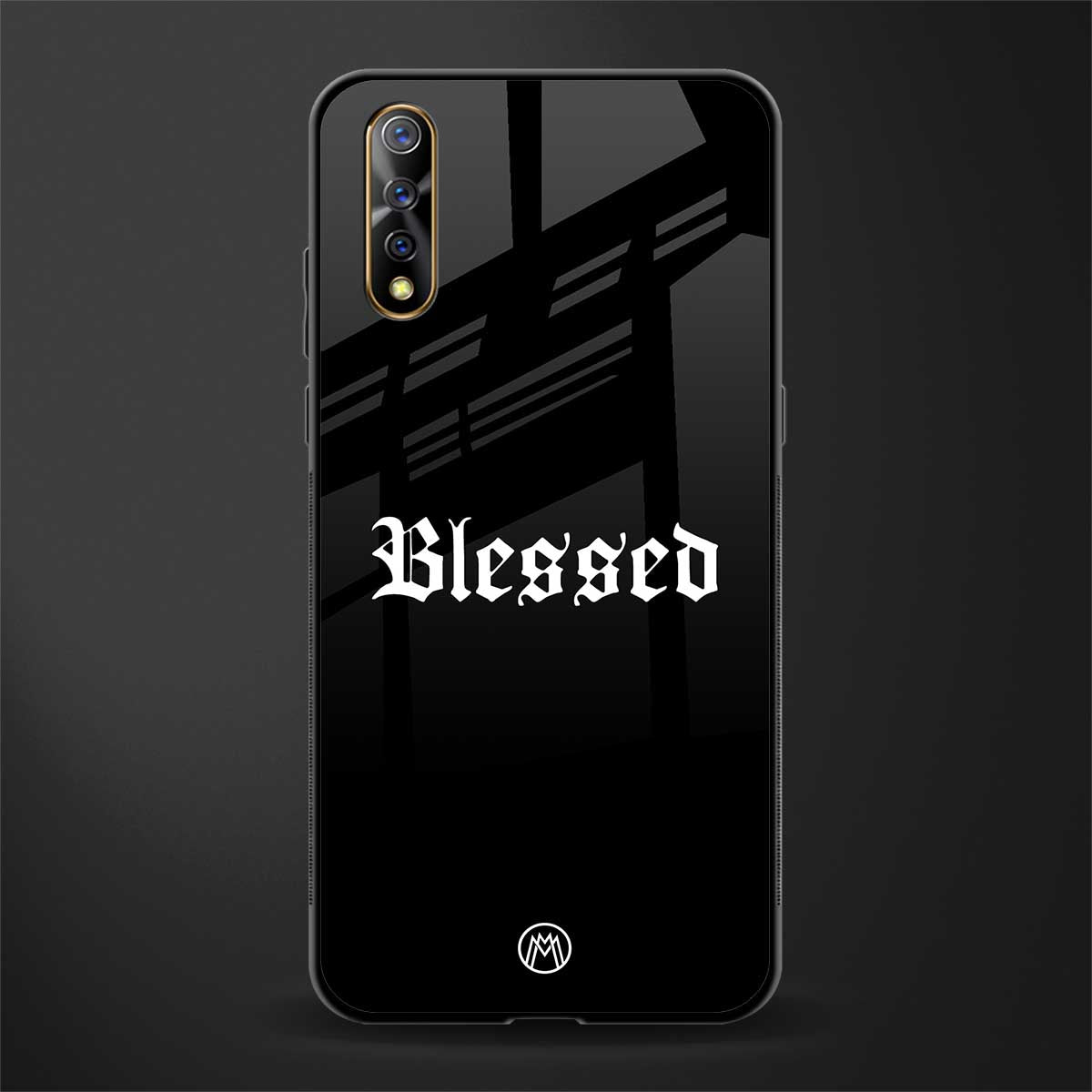 blessed glass case for vivo s1 image