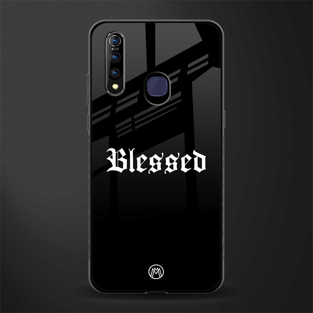 blessed glass case for vivo z1 pro image