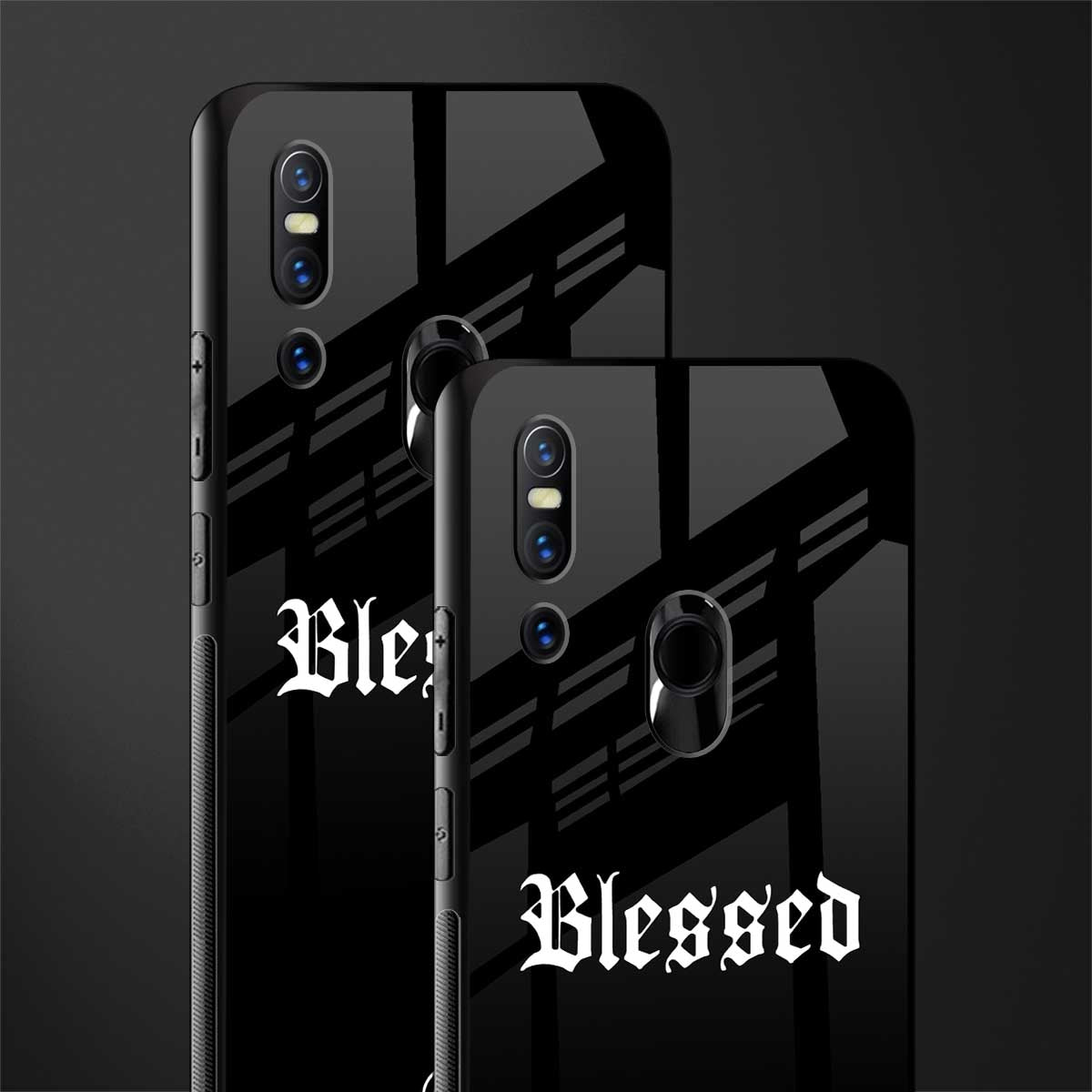 blessed glass case for vivo v15 image-2