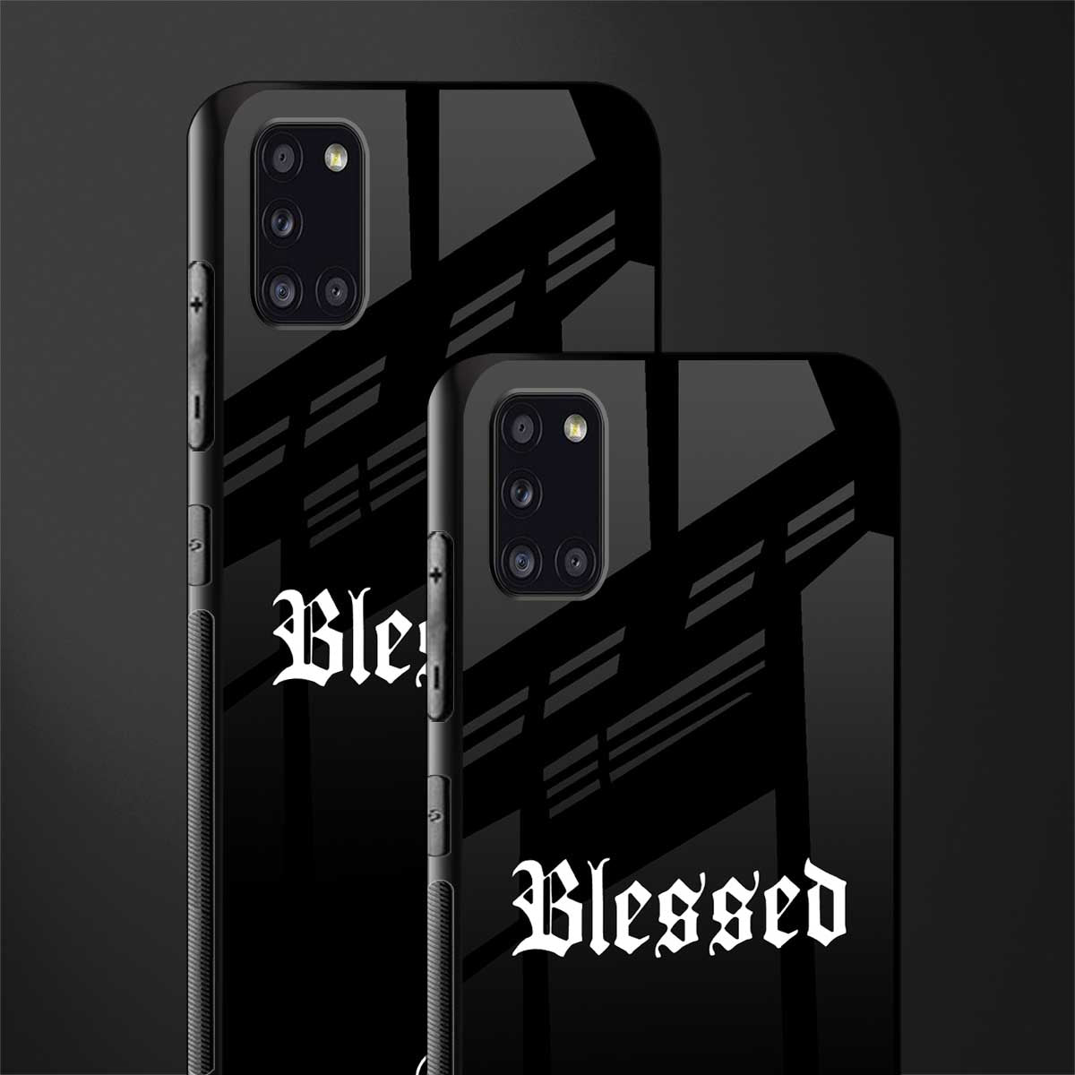 blessed glass case for samsung galaxy a31 image-2