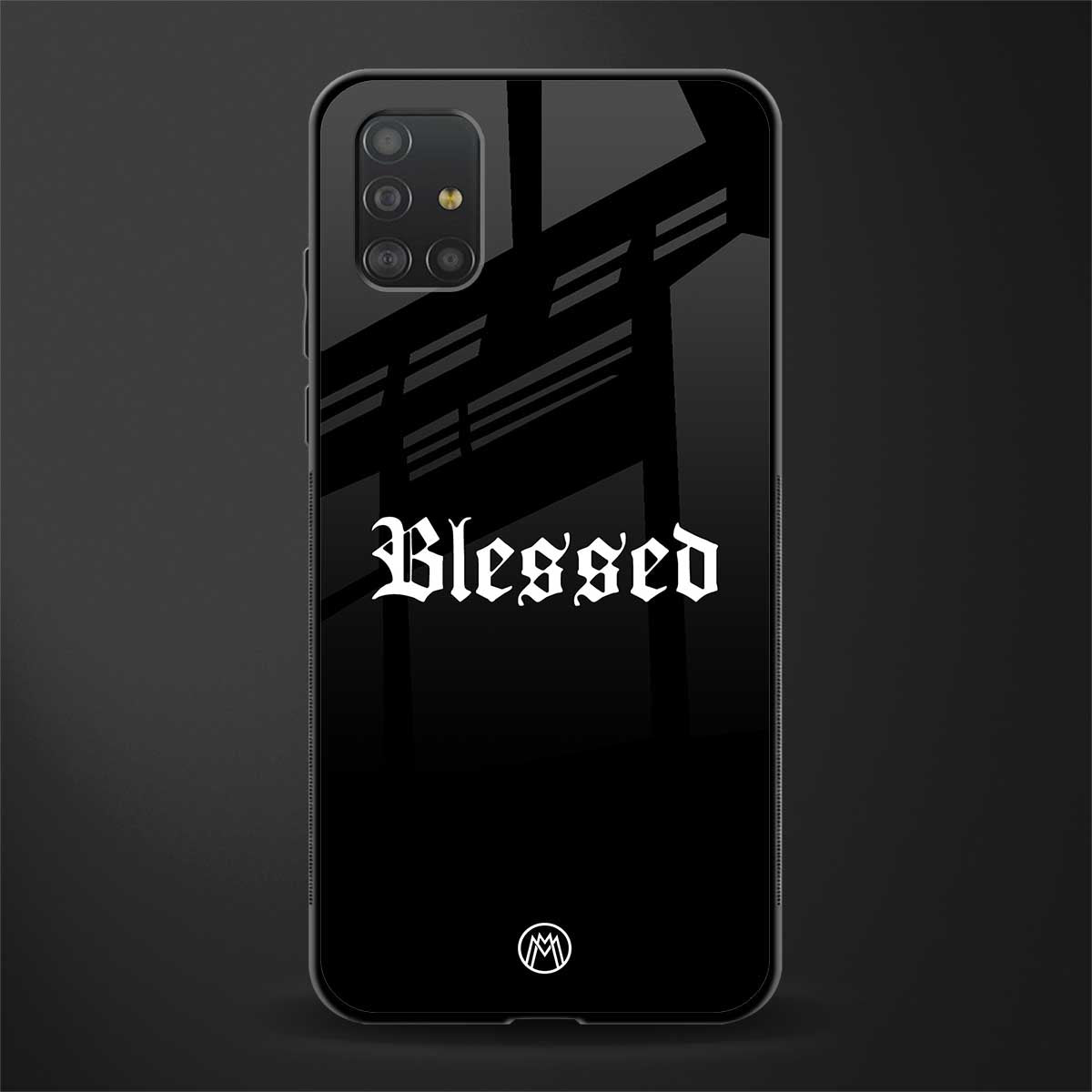 blessed glass case for samsung galaxy a51 image