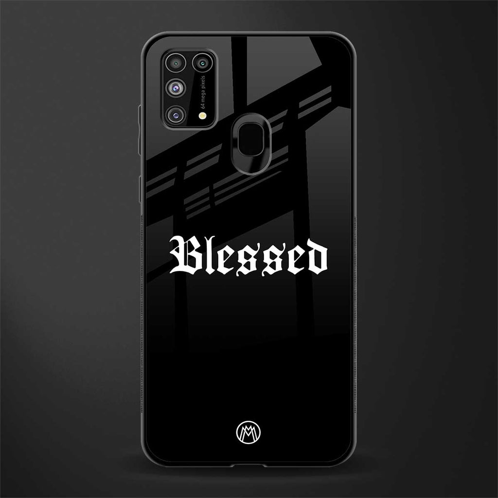 blessed glass case for samsung galaxy m31 prime edition image