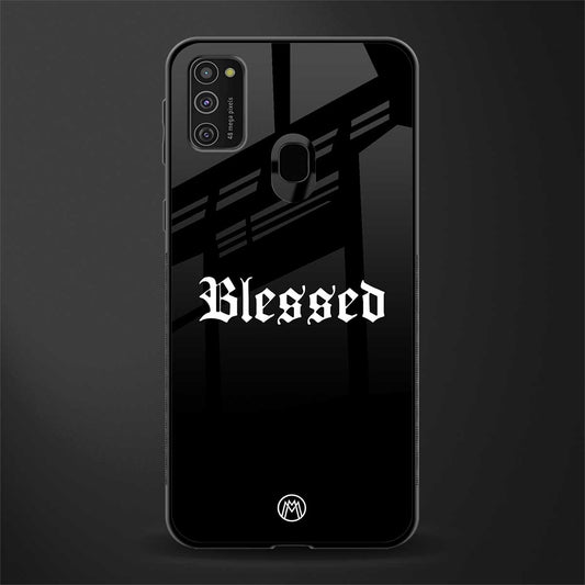 blessed glass case for samsung galaxy m21 image