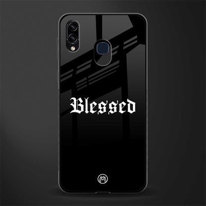 blessed glass case for samsung galaxy a30 image